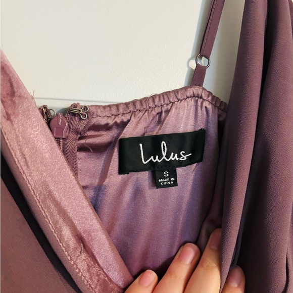 Lulus Dusty Purple Maxi Dress ‘All About Love’ - Picture 6 of 7